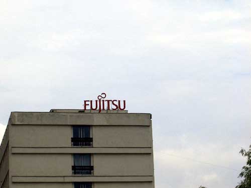 Fujitsu in Minsk Outdoor Advertising: 19/07/2005