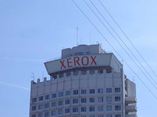 Xerox in Minsk Outdoor Advertising: 08/04/2005